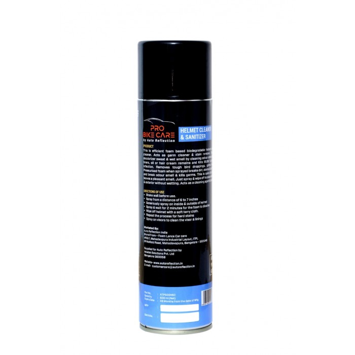 Helmet Cleaner & Sanitizer - Anti Germ