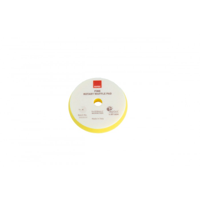 Rupes- Waffle 6 inch ROTARY - FINE POLISHING FOAM PAD