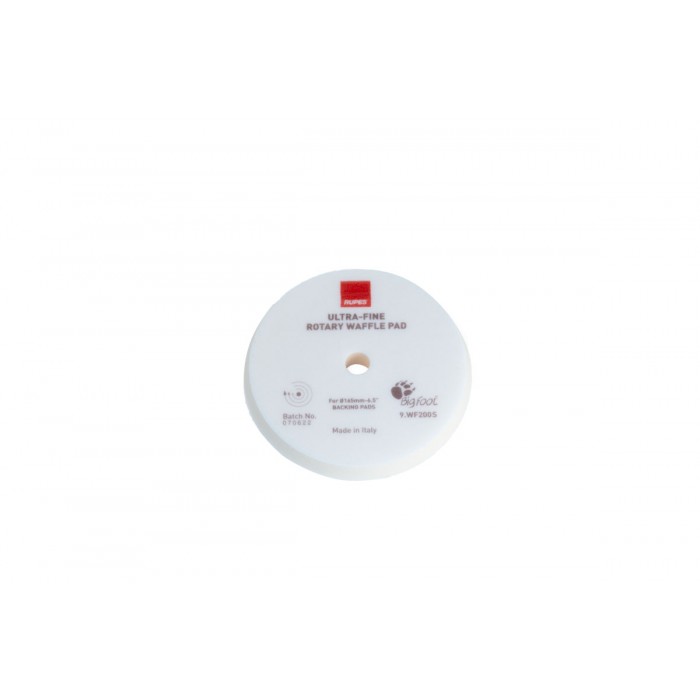 Rupes- 7 inch ROTARY - WAFFLE ULTRA-FINE FOAM PAD 