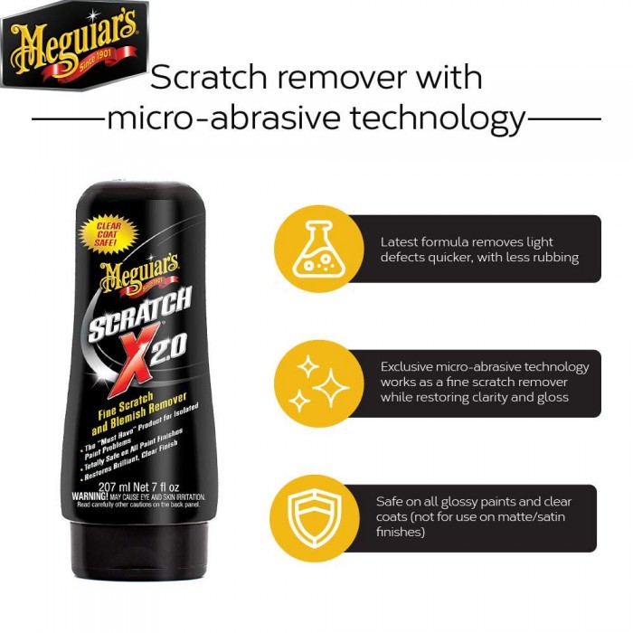 Meguiar Scratch X 2.0 Car Paint Scratch Removal Meguiar, Compounds / Cutting Chem, Polish/ Wax/ Sealant image
