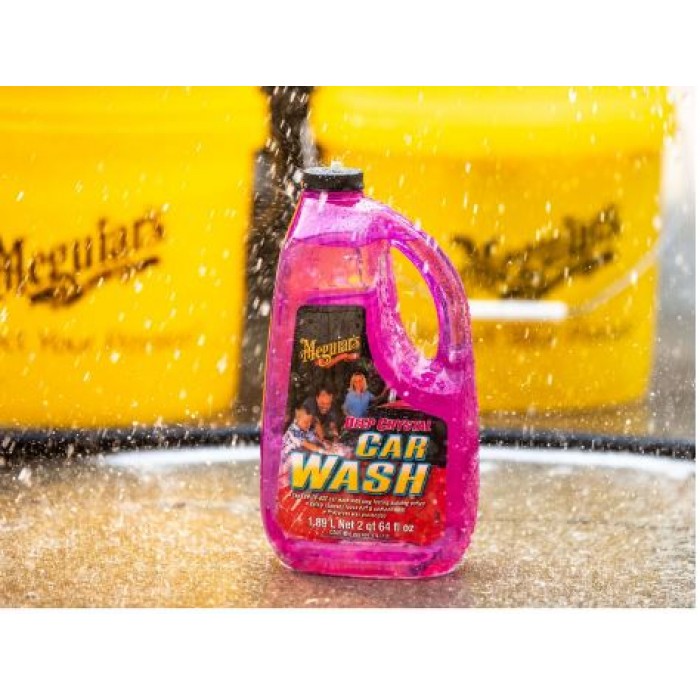 Meguiar Deep Crystal Car Wash -64 oz - 1.9 liter image