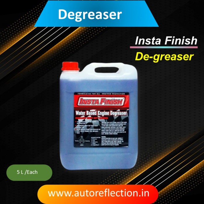  Engine Degreaser- 5 Liter All Surface Cleaner, Engine & Wheel, Interior Cleaner, INSTA FINISH image
