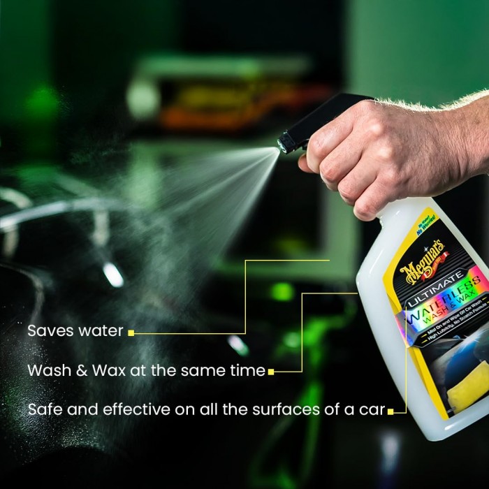 Meguiar Waterless Wash & Wax -768 ml Meguiar, Polish/ Wax/ Sealant image