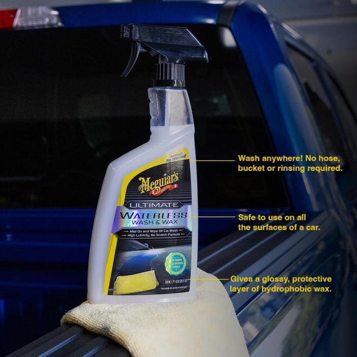 Meguiar Waterless Wash & Wax -768 ml Meguiar, Polish/ Wax/ Sealant image