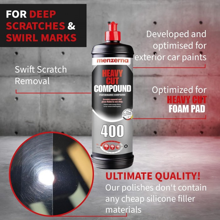 Menzerna 400 Heavy Cut Compound 1 Liter image